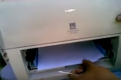 Lỗi kẹt giấy máy in Canon 2900