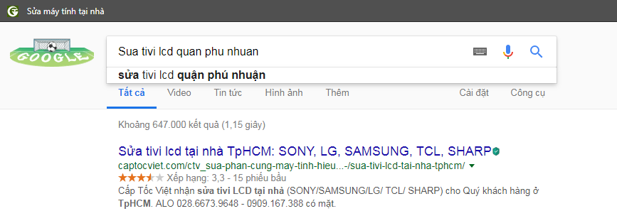 sua tivi lcd quan phu nhuan