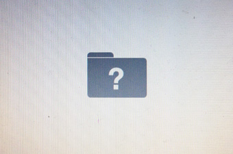 Khởi động máy hiện biểu tượng “Folder ?”