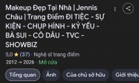 Chuỗi Make-Up JENNIS CHÂU Tại Việt Nam
