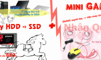 Tăng tốc máy tính với ổ cứng siêu tốc SSD rẻ nhất TpHCM